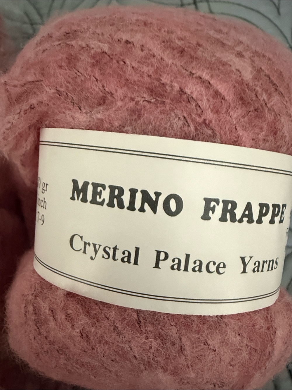 Merino Frappe Soft Pink Yarn by